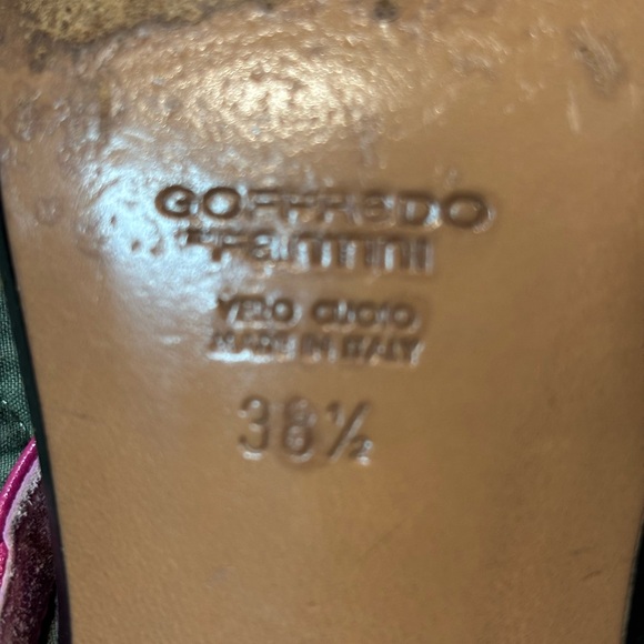 Italian Pink, Python Sandals - Picture 6 of 6